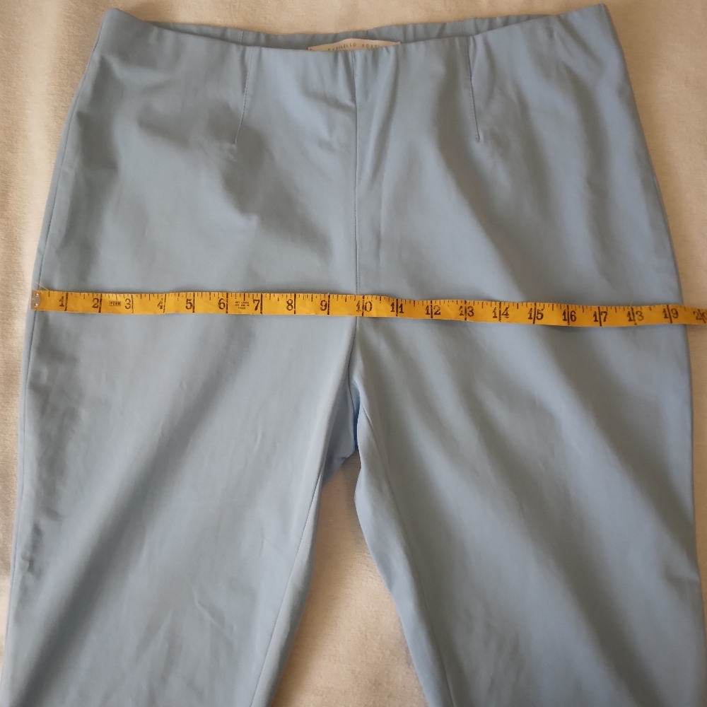 RAFFAELLO ROSSI Light Blue Trousers - Picture 8 of 12
